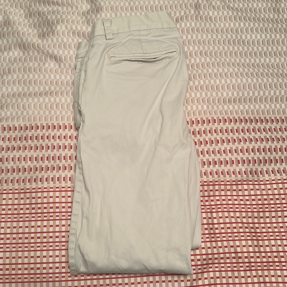 men’s vineyard vines light colored khaki breaker pant size 30x32